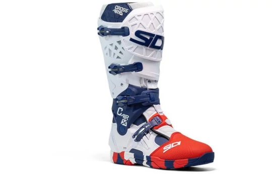 Buty cross SIDI CROSSAIR X WHITE/NAVY/RED biały granatowy czerwony