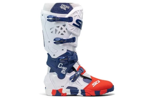 Buty cross SIDI CROSSAIR X WHITE/NAVY/RED biały granatowy czerwony