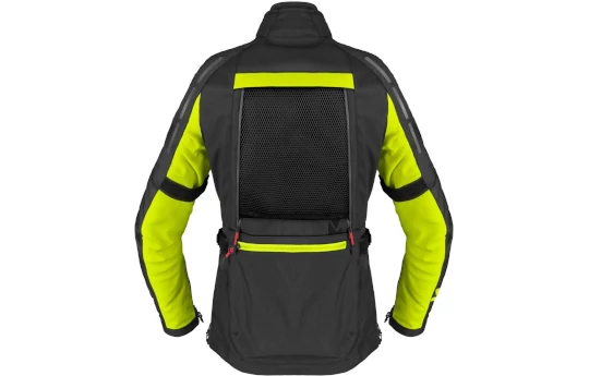 Kurtka tekstylna damska SPIDI 4 SEASON V3 LADY YELLOW FLUO czarny żółty fluo