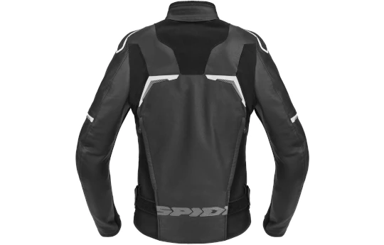 Kurtka skórzana damska SPIDI EVORIDER 3 LADY BLACK/WHITE czarny biały