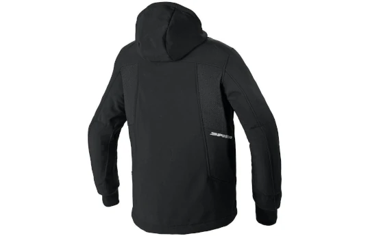 Bluza motocyklowa SPIDI HOODIE ARMOR EVO BLACK czarny