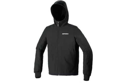 Bluza motocyklowa SPIDI HOODIE ARMOR EVO BLACK czarny
