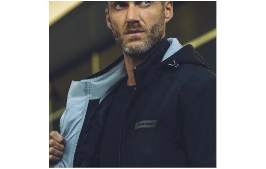 BLUZA MOTOCYKLOWA SPIDI SEKTOR V2 TECH MELANGE/DARK GREY/BLACK 3XL