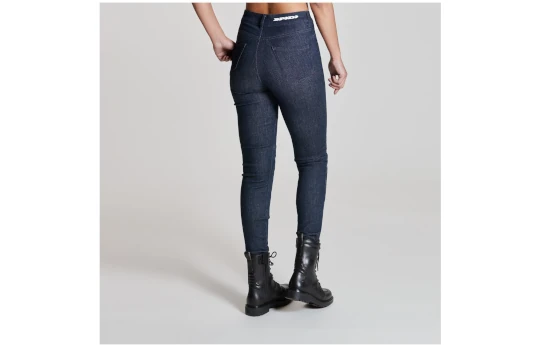 Jeansy motocyklowe damskie SPIDI MOTO JEGGINGS BLUE DENIM niebieski