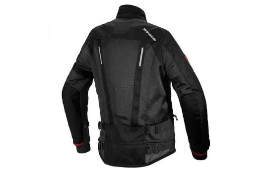 Kurtka tekstylna SPIDI TECH ARMOR BLACK czarny