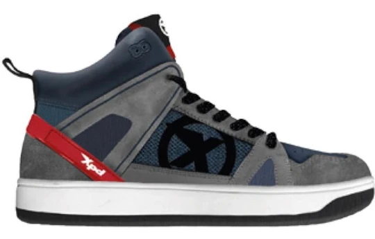 Trampki motocyklowe XPD MOTO-1 SNEAKERS BLUE/GREY/BLACK szary niebieski czerwony