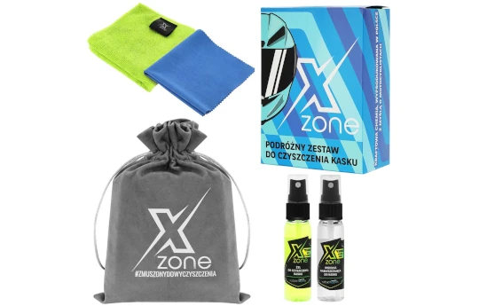 Podróżny zestaw do czyszczenia kasku XZONE 60ml