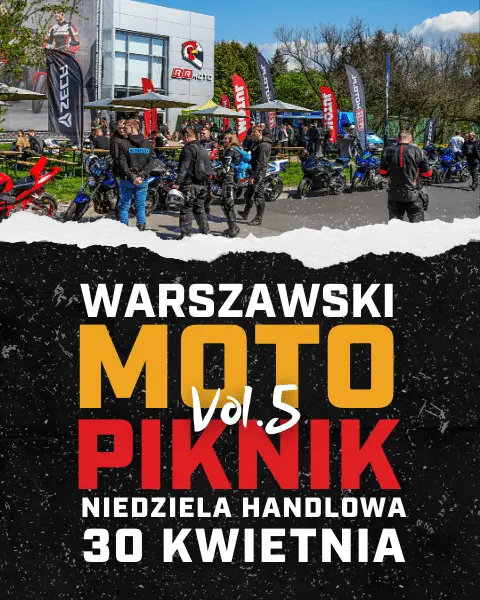 Zapraszamy na Moto Piknik do Największego sklepu motocyklowego w Warszawie