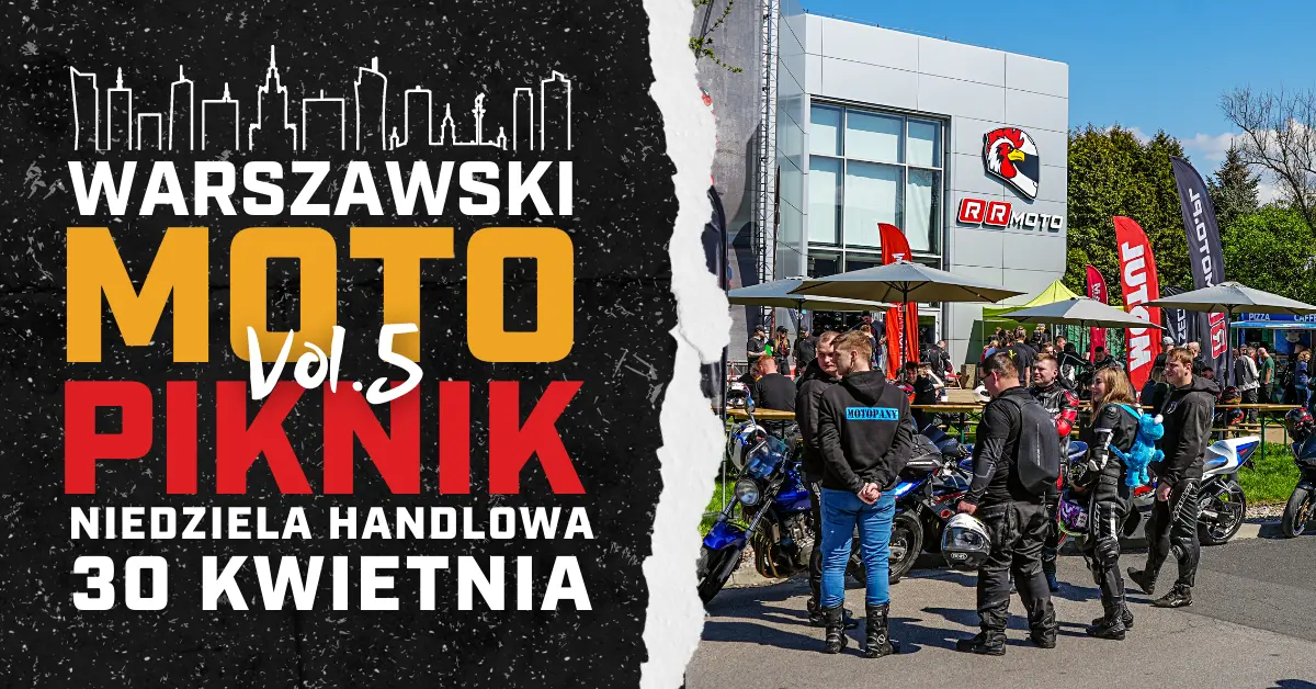 Zapraszamy na Moto Piknik do Największego sklepu motocyklowego w Warszawie