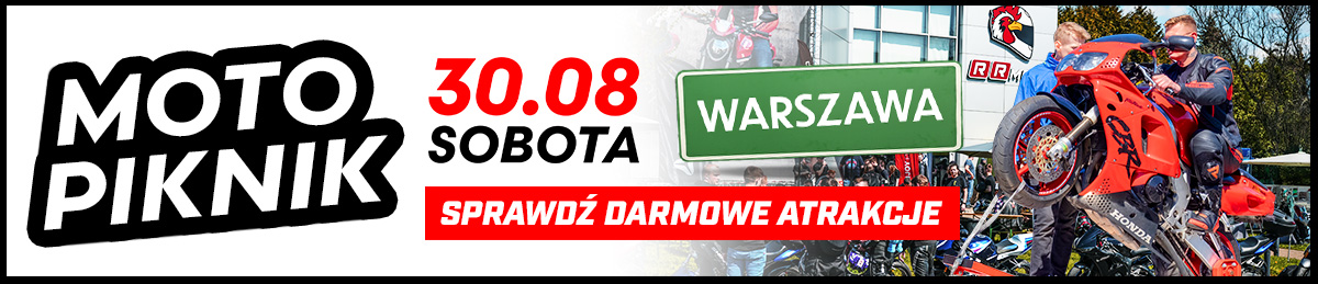 Motopiknik w RRmoto w Warszawie Zapraszamy na motopiknik w Największym sklepie motocyklowym