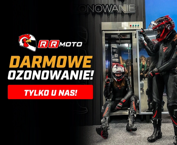 Darmowe ozonownaie przez cały styczeń w RRmoto