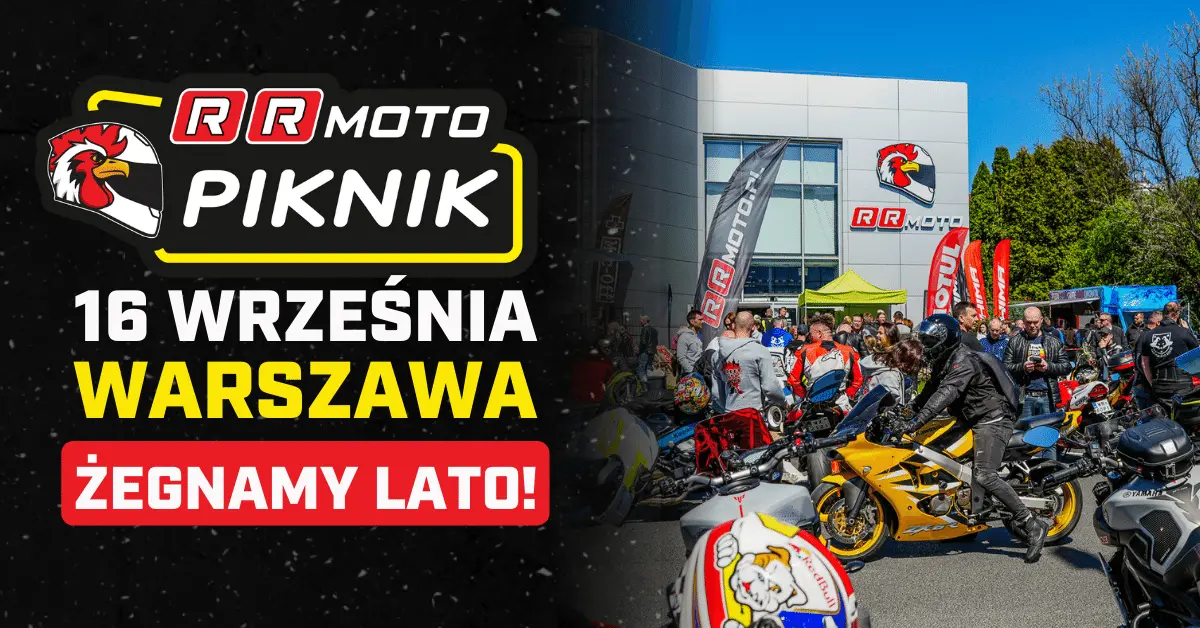 Zapraszamy na pożegnanie lata do RRmoto. Zakończenie sezonu motocyklowego w Warszawie.