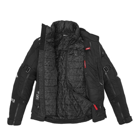 Kurtka tekstylna SPIDI ALLROAD BLACK czarny