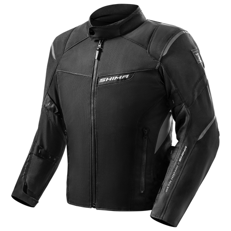 Kurtka tekstylna SHIMA RUSH 2.0 VENTED BLACK czarny