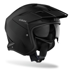 Kask otwarty AIROH KOMBAKT COLOR BLACK MATT czarny mat