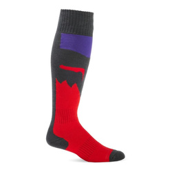 Skarpety FOX 180 FLORA GREY/RED szary czerwony