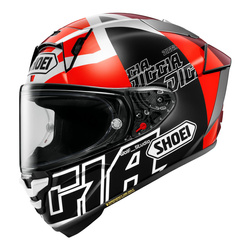 Kask integralny SHOEI X-SPR PRO DIGGIA 2 TC-1 czarny czerwony