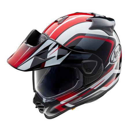 Kask integralny ARAI TOUR-X5 DISCOVERY RED czerwony czarny biały