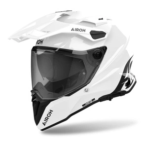 Kask integralny AIROH COMMANDER 2 COLOR WHITE GLOSS biały