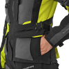Kurtka tekstylna damska SHIMA HERO 2.0 LADY FLUO czarny szary żółty fluo