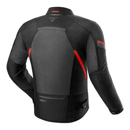 Kurtka tekstylna SHIMA RUSH 3.0 AIR G2 GREY/RED szary czerwony