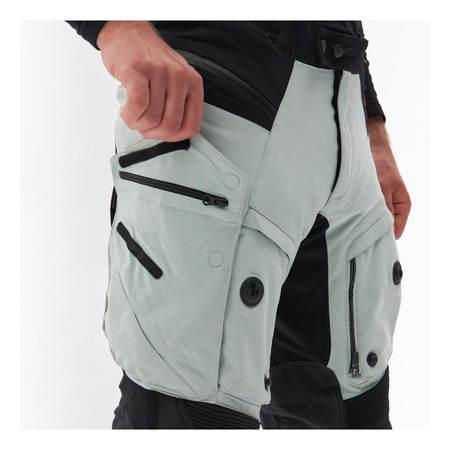 Spodnie tekstylne REBELHORN RANGE GREY/BLACK/RED szary czarny czerwony