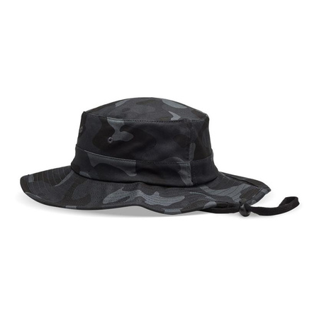 Czapka z daszkiem FOX BASE OVER SUN BLACK CAMO czarny szary