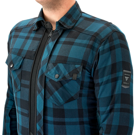 Koszula motocyklowa SHIMA RENEGADE MEN 2 BLUE niebieski