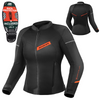 Kurtka tekstylna damska SHIMA X-MESH 2.0 LADY RED czarny czerwony