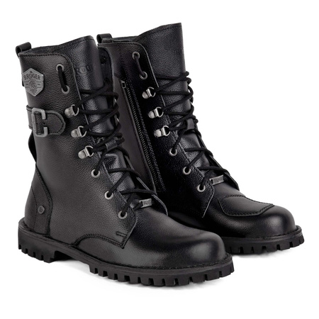 Buty krótkie BROGER OHIO BLACK czarny