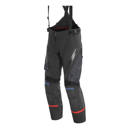 Spodnie tekstylne DAINESE ANTARTICA GORE-TEX BLACK/BLUE/RED czarny czerwony niebieski