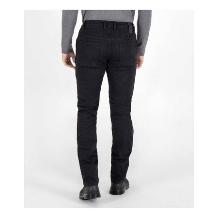 Jeansy motocyklowe KNOX RICHMOND MK3 BLACK czarny