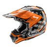 Kask cross ARAI MX-V SCOOP ORANGE pomarańczowy szary czarny