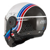Kask szczękowy NZI MINIMOD WATSON WHITE BLACK POWER biały czarny