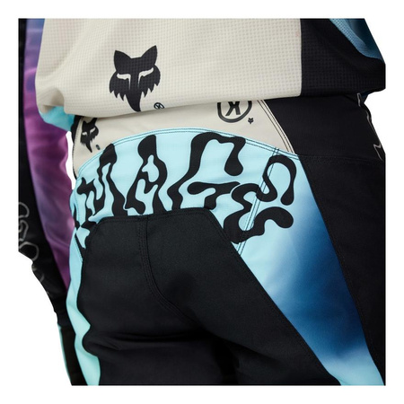 Spodnie cross FOX 180 HELLO FUTURE BLACK czarny