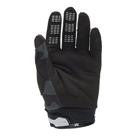 Rękawice cross dziecięce FOX JUNIOR 180 BNKR BLACK CAMO czarny szary