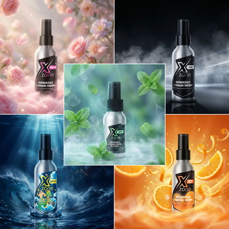 Odświeżacz z jonami srebra XZONE NEPTUN 100ml