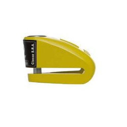 Blokada na tarczę hamulcową AUVRAY DK10 YELLOW żółty czarny