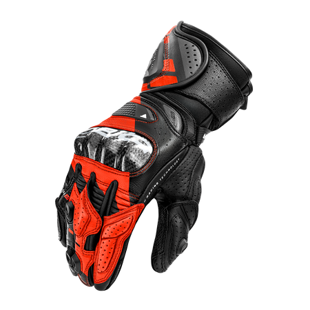 Rękawice sportowe SHIMA RS-3 RED FLUO czarny czerwony fluo