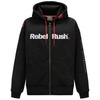 Bluza REBELRUSH NIGHTGLOW ZIP czarny