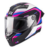 Kask integralny AXXIS FENIX TURBULENCE B8 GLOSS niebieski różowy czarny biały