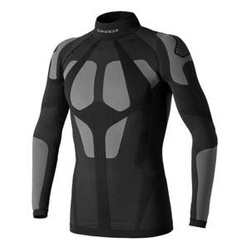 Koszulka termoaktywna SPIDI SEAMLESS BLACK/GREY czarny szary