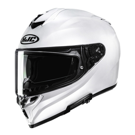 Kask integralny HJC I72 SOLID PEARL WHITE biały
