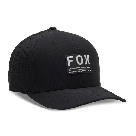 Czapka z daszkiem FOX NON STOP TECH FLEXFIT BLACK czarny