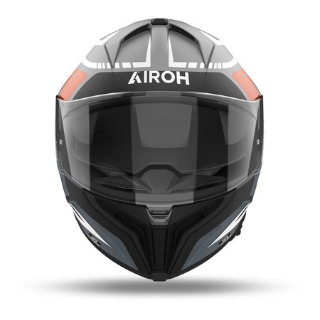 Kask integralny AIROH MATRYX RIDER RED MATT czerwony szary czarny