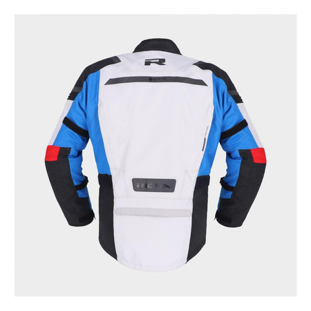 Kurtka tekstylna RICHA BRUTUS GORE-TEX GREY/BLUE/RED szary niebieski czerwony