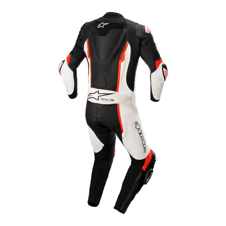 Kombinezon jednoczęściowy ALPINESTARS MISSILE V2 BLACK/WHITE/FLUO RED czarny biały czerwony fluo