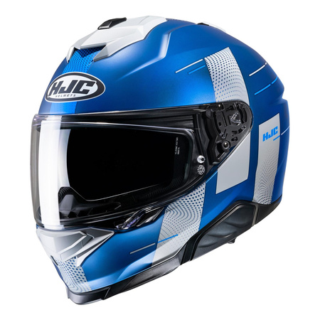 Kask integralny HJC I71 PEKA BLUE niebieski biały