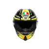 Kask integralny AGV CORSA R MIR WINTER TEST 2018 żółty czarny szary