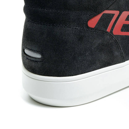 Trampki motocyklowe damskie DAINESE YORK LADY D-WP BLACK/RED czarny czerwony